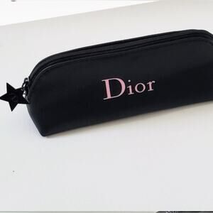 Dior Cosmetics Black Pencil Pouch Limited Edition